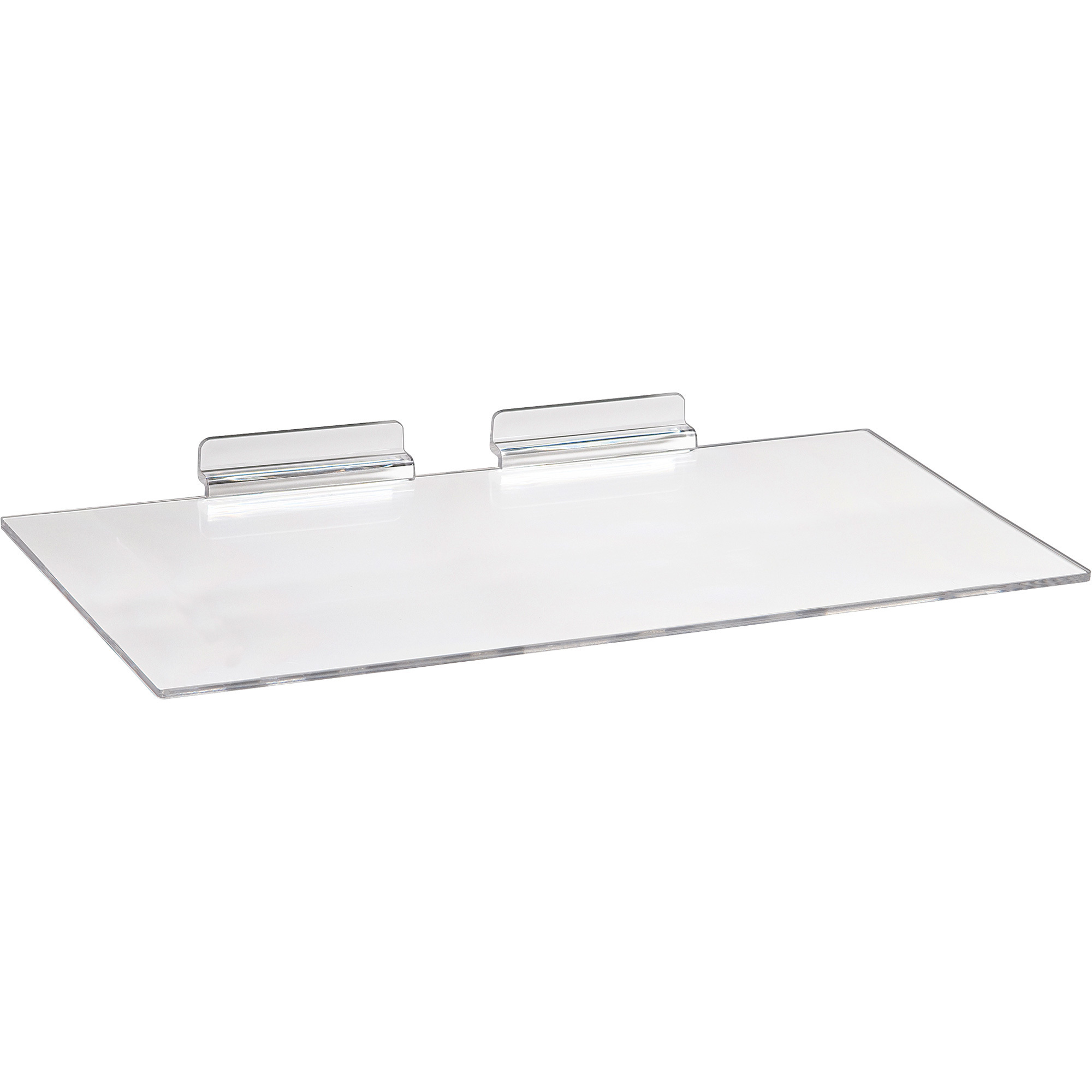 Econoco Clear Slatwall Utility Display Shelf — 6in.D x 12in.L, Model